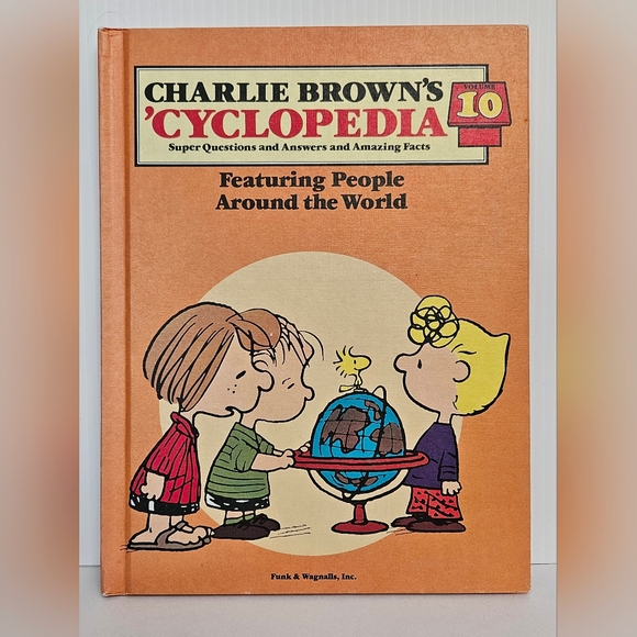 7 Charlie Brown's "Cyclopedia" Hardcover Books, VG Condition, 1-4-5-6-7-10-11 - Picture 7 of 9